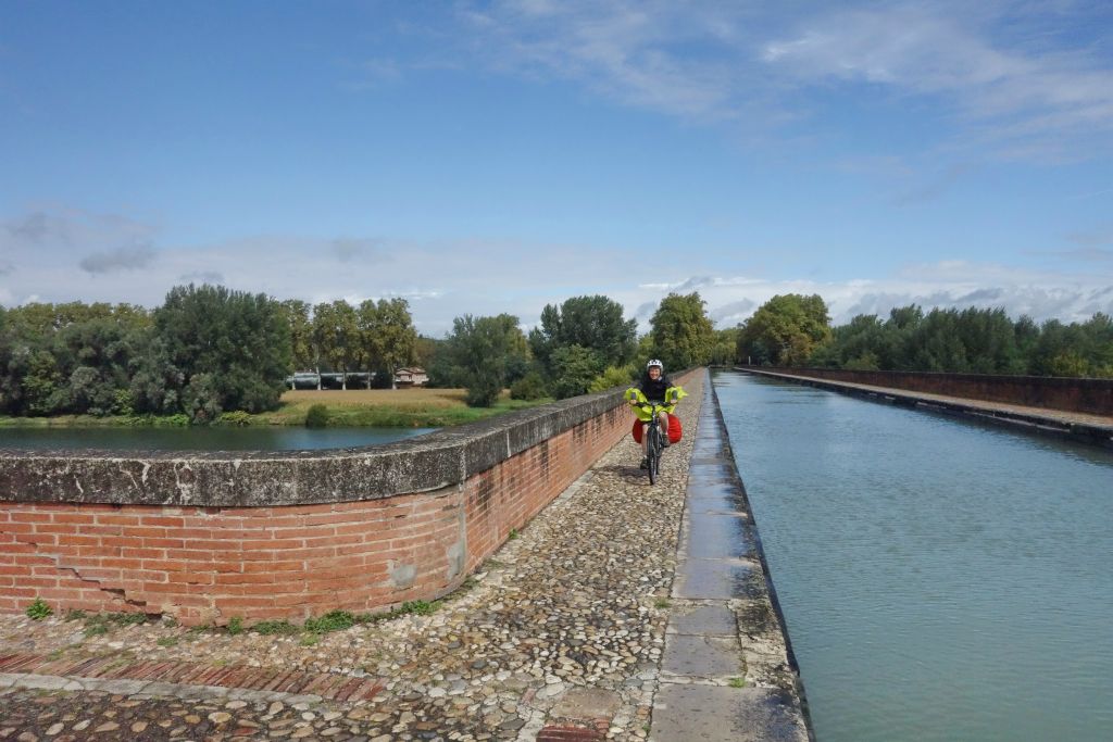 Le Pont-Canal du Cacor à la sortie de Moissac